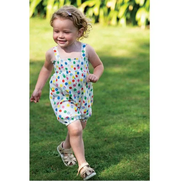 Frugi Frugi Latzhose Suri mit Polka Dots Sommerhose – Produktbild 2 von 4