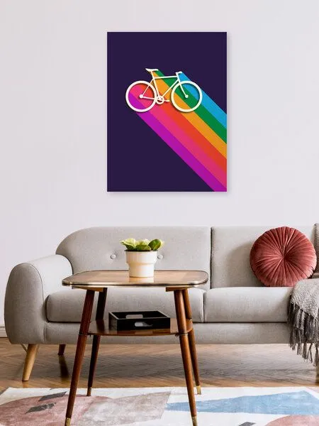 Photocircle Photocircle Poster / Leinwandbild - Let's go for a ride – Produktbild 2 von 4