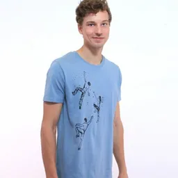 Spangeltangel Spangeltangel T-Shirt "Bouldern", Herren, Klettern, bedruckt, Siebdruck, Bio-Baumwolle – Produktbild 1 von 1