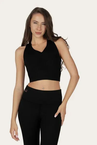 Urban Goddess Urban Goddess Aina Yoga & Pilates Sport-BH, Onyx black (schwarz), – Produktbild 2 von 4