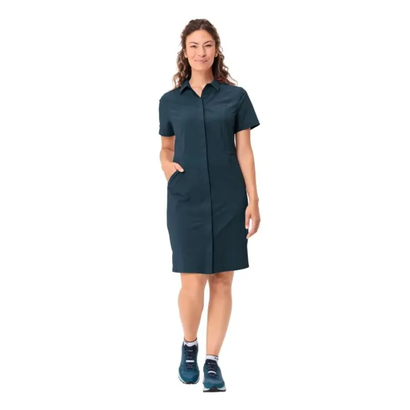 Vaude Damenhemdkleid VAUDE Farley Stretch, Bleu, – Produktbild 1 von 1
