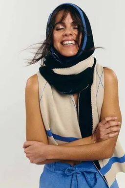 SUITE13LAB SUITE13LAB REGINA BALACLAVA BICOLOR BLACK – Produktbild 1 von 1