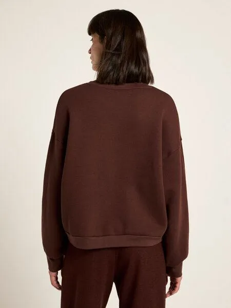 LANIUS LANIUS Statementsweatshirt, Bitter chocolate, – Produktbild 3 von 4