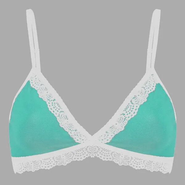 Frija Omina Frija Omina Bio BH Spitze hell, Mint, – Produktbild 1 von 4