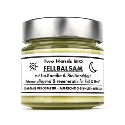 Two Hands BIO Two Hands BIO FellBalsam mit Bio-Rizinusöl & Bio-Sanddorn – Produktbild 1 von 1