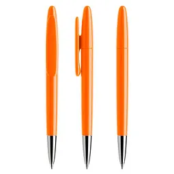 prodir prodir® Drehkugelschreiber DS5 TPC Twist, blaue Mine, orange – Produktbild 1 von 1