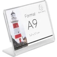 Exacompta 10er-Pack Exacompta Tischaufsteller "Exacryl" aus PMMA, DIN A9, Querformat – Produktbild 1 von 1