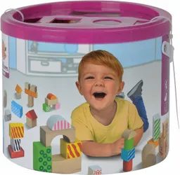 eichhorn eichhorn Color, Holzbausteine Spielbausteine, (50 St) – Produktbild 1 von 1
