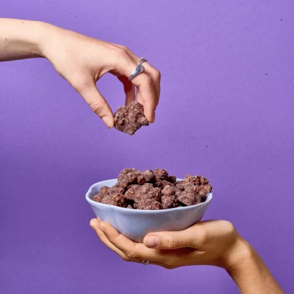 Hülsenreich Bio Choco Knuspies dunkel – Produktbild 4 von 4