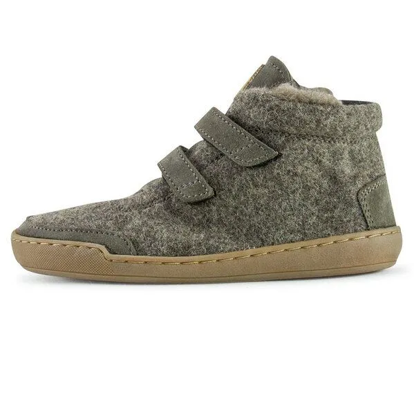 Doghammer Doghammer Winter-Barfußschuh für Kinder - Kids Terrar Wool High, Grau (greyish), – Produktbild 2 von 3