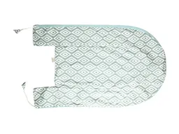 HANS NATUR Babynest Bezug Bio-Baumwolle, Maße 105 x 55 cm Raute mint – Produktbild 1 von 1