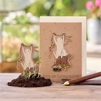 Die Stadtgärtner Die Stadtgärtner Osterkarte "Hurra, der Frühling kommt" I Karte zu Ostern I Ostergrußkarte mit Saatgut I Grußkarte "Frohe Ostern" – Produktbild 1 von 1