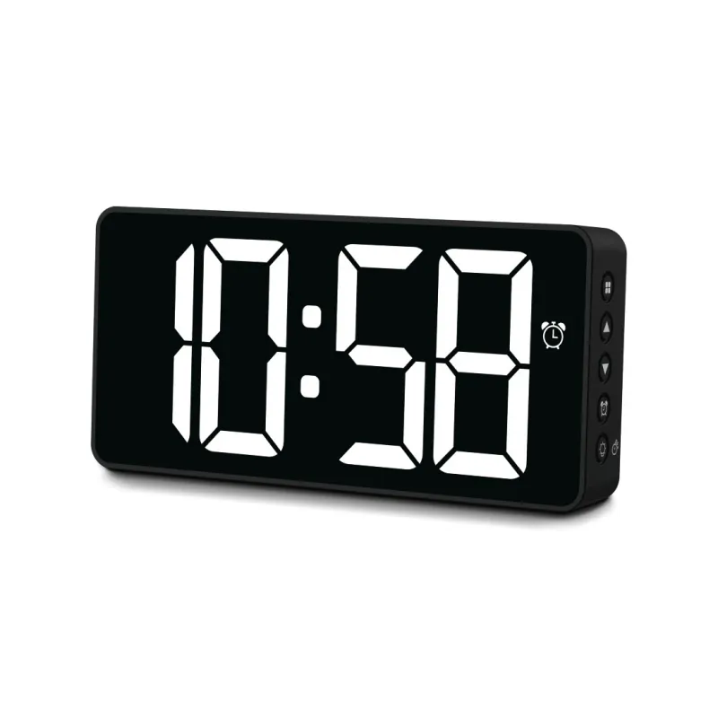 Hama Hama Digitaler Wecker "Bali", mit Temperaturanzeige, Nachtmodus, Schwarz, – Produktbild 1 von 3