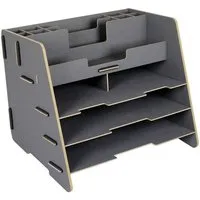 WERKHAUS WERKHAUS Schreibtisch Organizer, Grau, – Produktbild 1 von 1