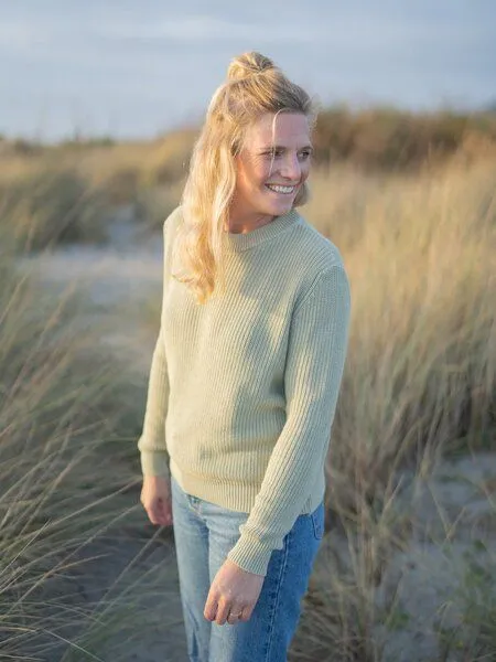 FUXBAU FUXBAU 4Seasons Frauen Strickpullover, Mint, – Produktbild 2 von 4
