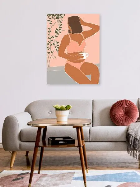Photocircle Photocircle Poster / Leinwandbild - Morning Coffee – Produktbild 2 von 4
