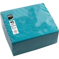 ProNappe 40 ProNappe Servietten 38 x 38 cm, türkis – Produktbild 1 von 1
