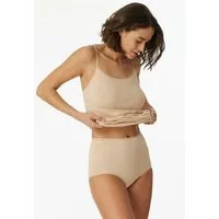 Schiesser Schiesser 2er Pack Maxi-Slip Organic Cotton 95/5, Sand, – Produktbild 1 von 1