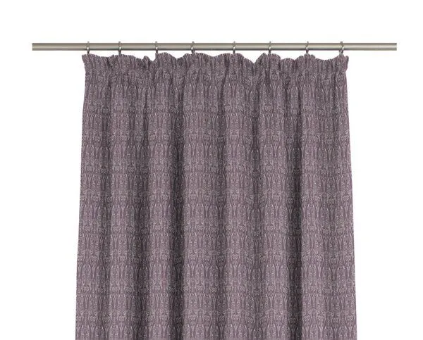 Nature by Adam Nature by Adam Vorhang aus 100% Bio-Baumwolle - Made in Germany - Little Parrot, Aubergine, – Produktbild 1 von 7