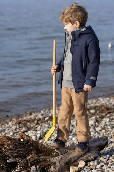 Disana disana Kinder Walk Hose Bio Schurwolle, Cassis, – Produktbild 2 von 4