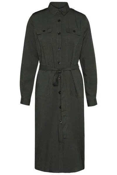 Wunderwerk Wunderwerk Utility dress TENCEL, Khaki (791-black khaki), – Produktbild 1 von 2