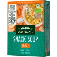 Natur Compagnie Natur Compagnie Bio-Hühnersuppe mit Nudeln "Snack Soup", Huhn,  2 x 17 g – Produktbild 1 von 1
