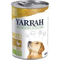 Yarrah YARRAH Bio-Nassfutter für ausgewachsene Hunde, Huhn, getreidefrei, 400 g – Produktbild 1 von 1