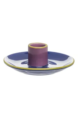 Tranquillo Kerzenhalter COLOURI Blau – Steinzeug - blau – Produktbild 1 von 1