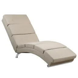 Casaria® Relaxliege London Sand Webstoff – Produktbild 1 von 1