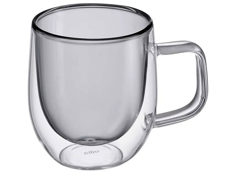cilio cilio Doppelwandige Kaffegläser "VENETO", 2er-Pack, Borosilikatglas, 200 ml – Produktbild 1 von 1