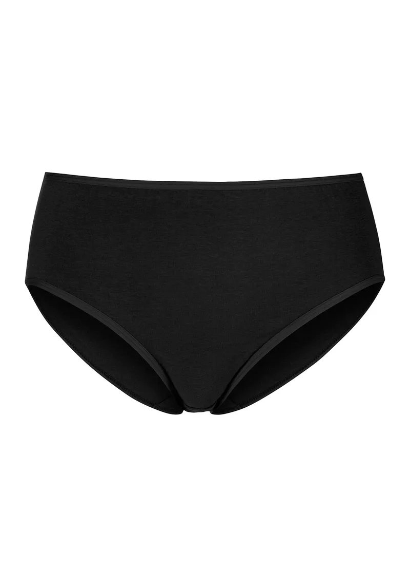 petite fleur by Lascana Hüftslip rot, schwarz, weiß, grau-meliert, navy, Rot, schwarz, weiß, grau-meliert, navy, – Produktbild 1 von 3