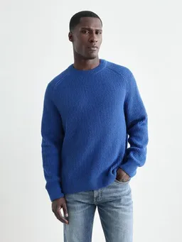 LANIUS LANIUS Ripp-Pullover Regular (OCS) aus Bio-Baumwolle und Schurwolle – Produktbild 1 von 1