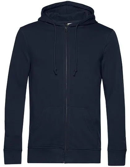 B&C Collection B&C Collection Zipped Hoodie Sweatjacke B&C Inspire, Navy, – Produktbild 2 von 3