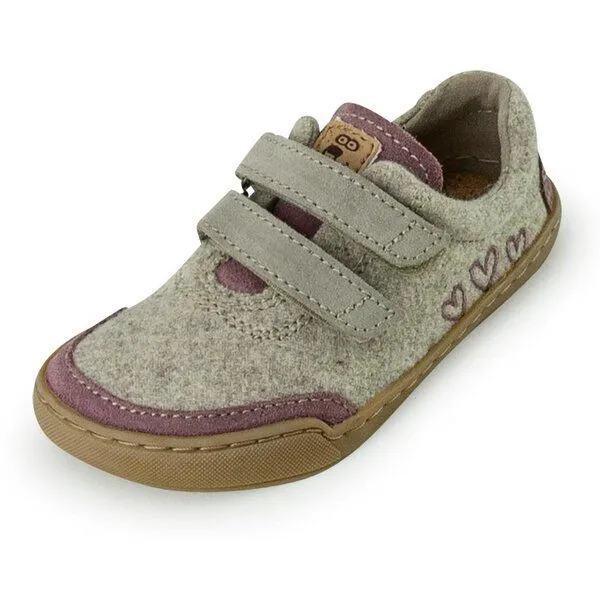 Doghammer Doghammer Nachhaltiger Barfußschuh aus Merinowolle für Kinder - Kids Terrar Wool, Blueberry (lila), – Produktbild 2 von 3