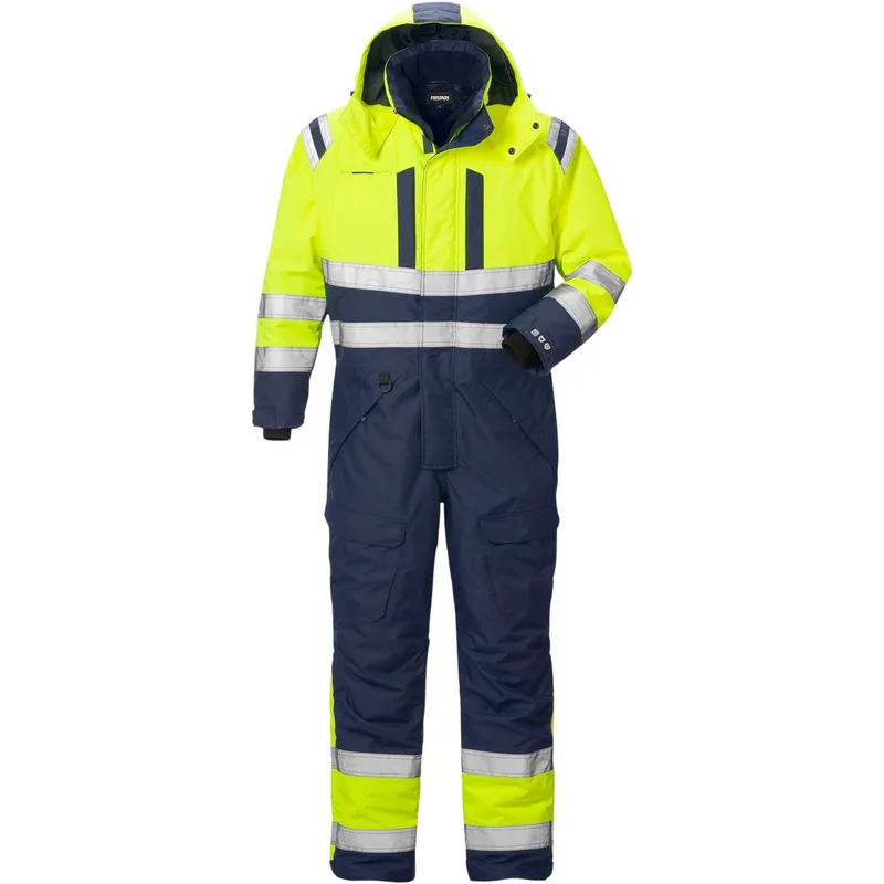 Fristads Winter Overall mit hoher Sichtbarkeit Klasse 3 Fristads Airtech 8015 GTT, Jaune, – Produktbild 2 von 2