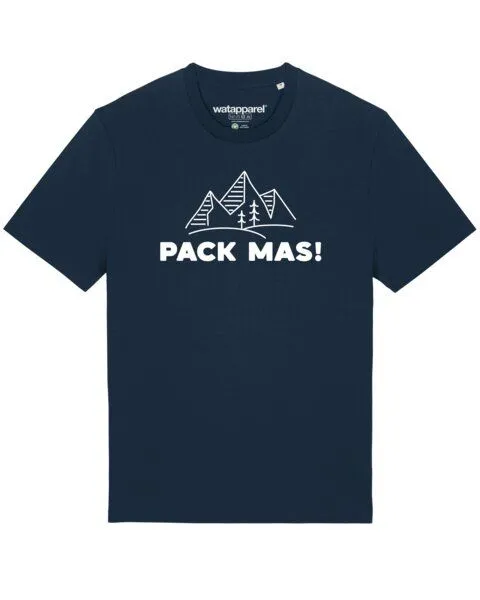 watapparel watapparel T-Shirt Unisex Pack mas!, French navy, – Produktbild 1 von 3