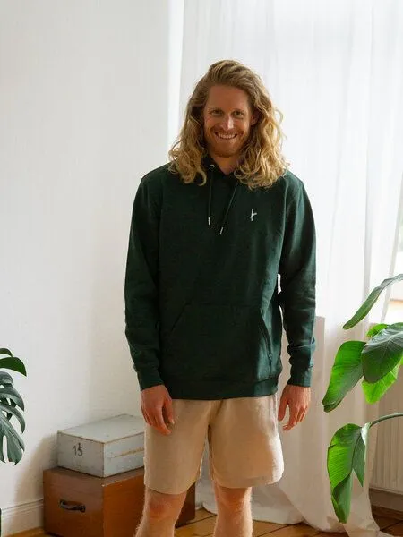 FUXBAU FUXBAU fux Hoodie, Grün, – Produktbild 4 von 4