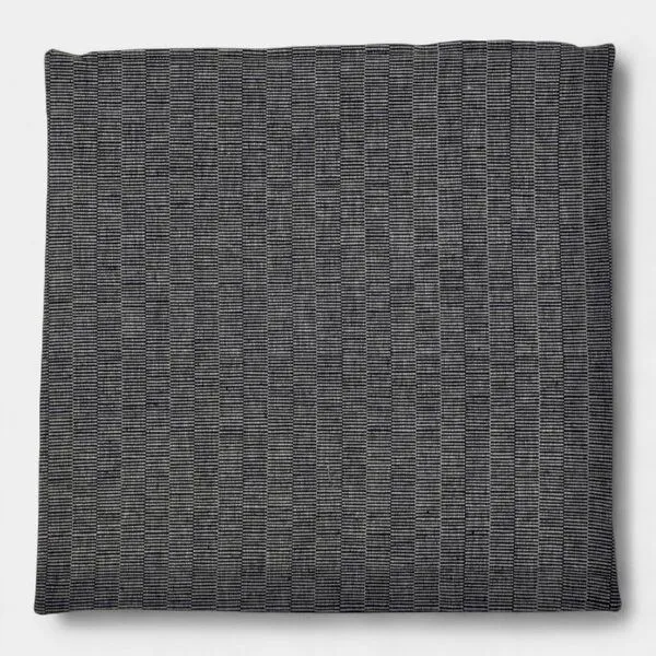 Dragolina Dragolina Kissenbezug- ca. 47x48cm mit Webstoffen der Pwo Karen, Anthrazit/schwarz, – Produktbild 3 von 3