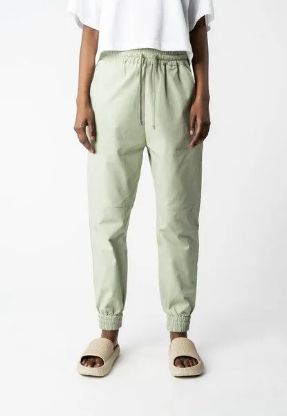 MELA Hose mit elastischem Bund ARITE | von MELA | Fairtrade & GOTS zertifiziert, Sage, – Produktbild 1 von 4