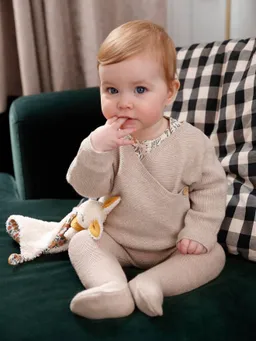 Vertbaudet Baby Strickhose mit Fuß – Produktbild 1 von 1