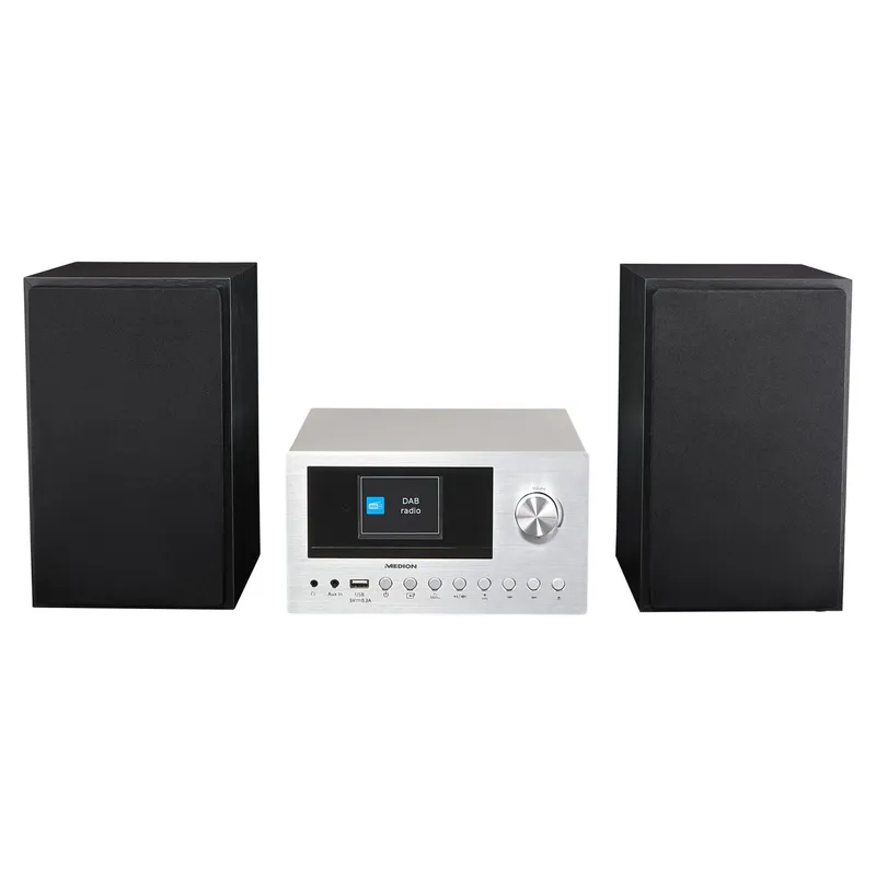 Medion Medion Micro-Audio-System MD85008 silber – Produktbild 1 von 8