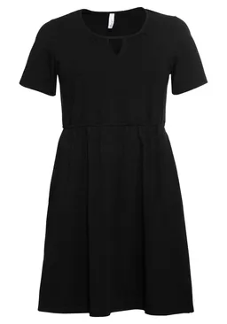 sheego Jerseykleid schwarz – Produktbild 1 von 1