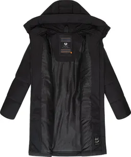 ragwear ragwear Wintermantel Jumana Damen Mantel aus modernem Materialmix mit Kapuze – Produktbild 1 von 1