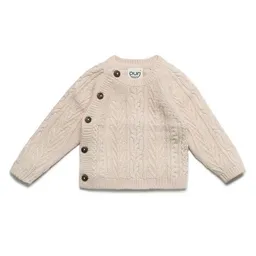 Puri Organic Puri Organic Baby Kimono Jacke Aranstrick Baumwolle (Bio) Schurwolle – Produktbild 1 von 1