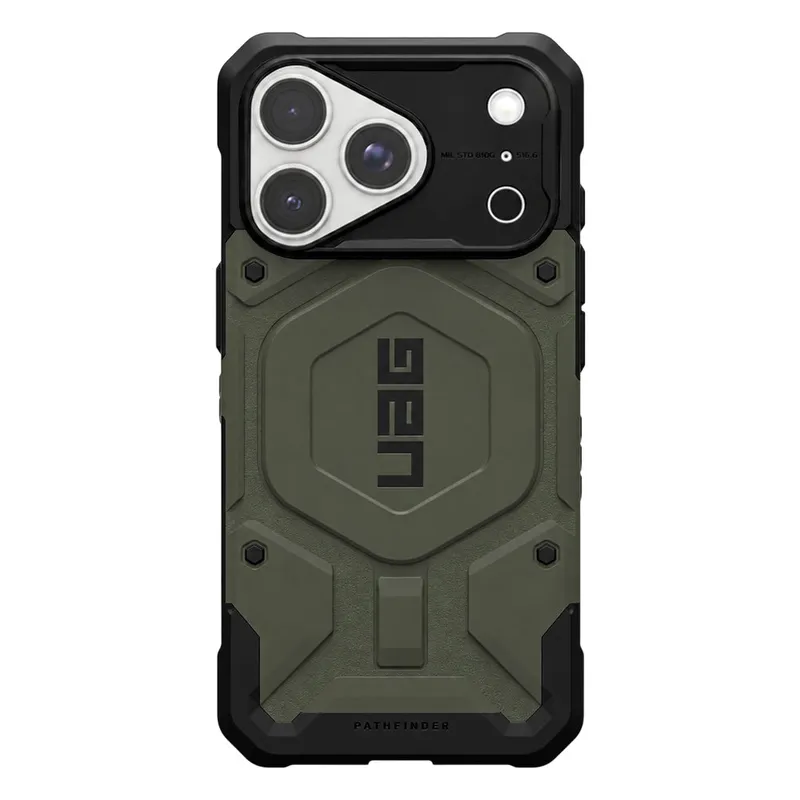Urban Armor Gear MagSafe-Hülle für Apple iPhone 18 Pro / 17 Pro, Urban Armor Gear, Pathfinder, Grün, Grün, – Produktbild 1 von 1