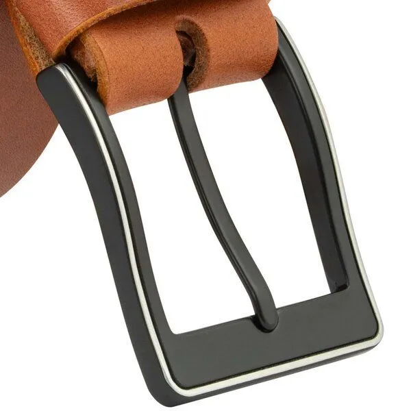 Simaru Simaru Ledergürtel MONTPELLIER 35mm / Leder pflanzlich gegerbt-EU, Hellbraun, – Produktbild 2 von 4