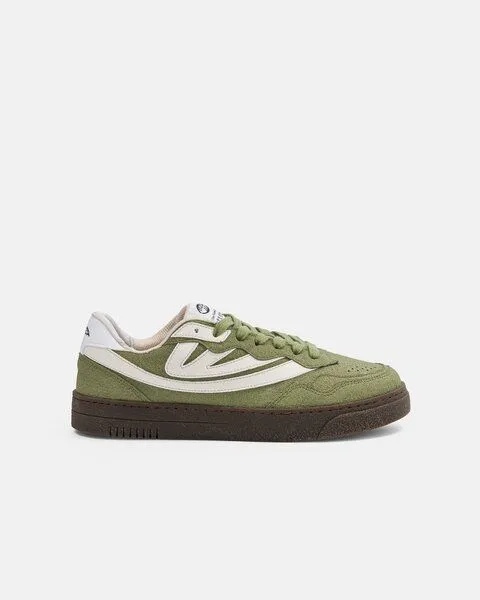 MoEa MoEa Sneakers Veyron Low - Green & Cream - Mushroom, Natural, – Produktbild 2 von 4