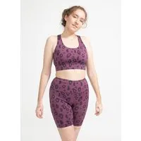 boochen boochen Bike Shorts in Leopard Print – Produktbild 1 von 1