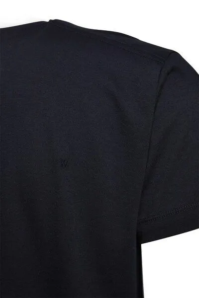 Wunderwerk Wunderwerk Herren T-Shirt aus Bio Baumwolle & Modal (Edelweiss®) "Metro core tee male", Schwarz (black 900), – Produktbild 4 von 4