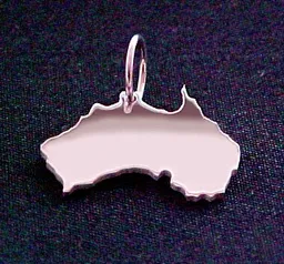 S.W.w. Schmuckwaren S.W.w. Schmuckwaren AUSTRALIEN mit Brillant Kettenanhänger – Produktbild 1 von 1